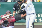【阪神】大山が待望のＯＰ戦初安打！１７打数無安打からトンネル抜けた