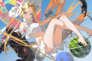 【FGO】水着アビーちゃんイラスト！！　夏と言えばスイカですね！！