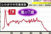 【画像】なぜ「7歳」の交通事故が多い？登校する様子をカメラで追い検証・・・
