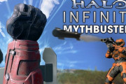 HALO infiniteさん脅威の物理演算、グレ同士が衝突したり落とした武器で弾を防いだり出来る模様