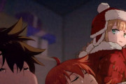【FGO】寝ているぐだコンビとそれを見守るサンタネモ！！　どんな夢見てるんだろう