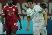 大迫勇也フル出場　ブレーメンは土壇場弾でデュッセルドルフに競り勝つ