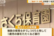 【さくら保育園】複数の保育士が1歳児に虐待　頭を叩くなどの暴行、倉庫に閉じ込める、宙吊りにする、刃物ちらつかせ脅す、「ブス」「デブ」「ご臨終です」と暴言　静岡