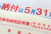 自動車税まだ払ってないんやが…