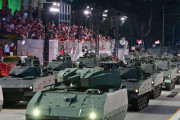シンガポールで第54回共和国独立の日を記念する軍事パレードが開催！