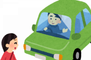 【GIF動画】歩行者「…」車「…はよ渡れや」歩行者「あざっす！ｼｭﾊﾞﾊﾞﾊﾞﾊﾞﾊﾞ」→ まさかの事態に・・・
