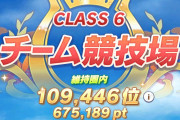 【ウマ娘】CLASS6維持ライン＝◯◯という印象操作。