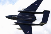 イギリス海軍の全天候艦上戦闘機デ・ハビランド シービクセン「最後の飛行」！