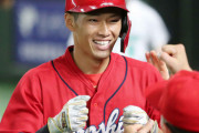 カープ中村奨成「捕手への思いを捨てたわけじゃないけど、外野への思いは強い。外野でレギュラーを取れるようにしたい」