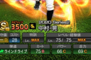 【プロスピA】中村晃みたいなタイプはゲームでは不遇だよな