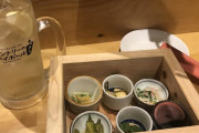 【画像】初めて行った飲み屋の『お通し』が気合い入りすぎてる件wwww