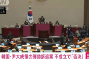 【韓国】大統領弾劾案、否決される