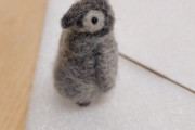 【画像】羊毛フェルトでペンギン作った