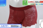 【画像】『花柄レースパンティ』男性に爆売れ → 理由がこれらしい…