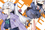 【FGO】CHOCOさんの制服メリュジーヌイラスト！！　ポニテメリュジーヌいいですね！！