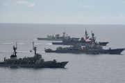 海上自衛隊、南シナ海で米加比海軍と4ヶ国合同演習…トルコ軍、インド軍も関東周辺海域で訓練！