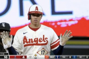 大谷翔平、第4打席でタイムリーツーベース！今季6度目の1試合3安打！