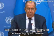 ロシアのラブロフ外相「ウクライナよ、NATO加盟を断念すれば戦争終結し1991年の国境に戻してやろう」！