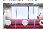 【衝撃】アニメアイコン女子「電車でこういう時私の隣選んでくれる人好き」