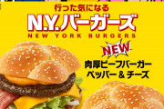 【期間限定】マックの新作「NYバーガー」は絶対に食うなよ？