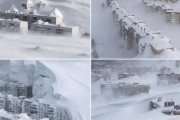 「AI映像じゃなかった？」…ロシア・カムチャツカ、アパート10階相当の積雪で都市機能麻痺！