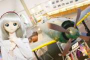 娘(人形)と愛媛県の景色と戦闘機を見てきたで！