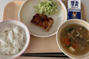 学校給食再現したからみて