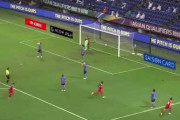 【動画】昨日のオマーン戦、日本代表の失点シーン…