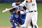 オリックス・頓宮 49試合 .349(1位) 4本 19打点 OPS.908(1位) ※2023/6/11現在