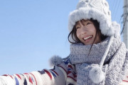 雪との相性バツグン！もこもこ×ふわふわ×ポンポン櫻坂46田村保乃1st写真集オフショット公開