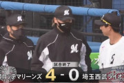 【ロッテ対西武オープン戦】ロッテが４－０で西武に勝利！荻野先制弾！二木&美馬が３回無失点！西武浜屋は５回４失点