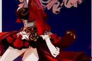 【FGO】赤いドレス姿のトリ子イラスト！！　トリ子のドレス姿、最高すぎる////////