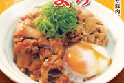 【朗報】松屋のうまとろ豚たま牛めし、めちゃめちゃ美味しそう！