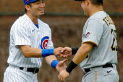 カブス鈴木誠也 MLB初猛打賞1打点＆初盗塁！打率.372 OPS1.238に上昇！23安打21得点で大勝【カブス21-0パイレーツ】