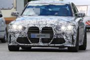 M3も巨大グリルへ　次期BMW M3　3L直6で480ps　9月発表！