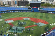 台風10号の影響でプロ野球の試合中止が相次ぐ　ヤクルト対巨人、DeNA対阪神の中止を発表