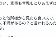【画像】女さん「夫は浪費せず浮気せず給料は私に全額渡し家事育児もする」
