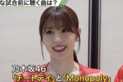 【動画】志田千陽選手、試合前に『チートデイ』『Monopoly』を聴いていたことを明かす。「山下美月ちゃんが凄く大好きで、ずっと乃木坂46さんを推してます。」
