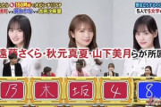 【ネプリーグ】問題「遠藤さくら、秋元真夏、山下美月が所属するグループは？」