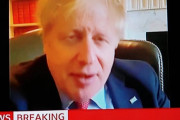 英ボリス・ジョンソン首相、新型コロナ陽性　チャールズ皇太子に続き　自主隔離に入る
