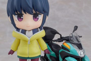 【ゆるキャン△】ねんどろいど「志摩リン 三輪バイクVer.」が予約開始！通常の頭部に加えヘルメットをかぶった頭部も用意