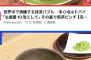 【朗報】抹茶、ガチで世界中で大ブームｗｗｗｗｗｗ