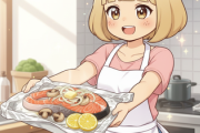 【画像】鮭のホイル焼き作って食べるよ！