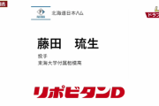 日本ハム、2位は東海大相模高・藤田 琉生！