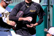 阪神　藤浪晋太郎、今季最終戦は中継ぎでブルペン待機 甲子園のマウンドで投げる姿は“見納め”?