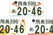「かっこいいナンバープレート」ベスト3　湘南、横浜、富士山