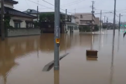 雄物川とかいう秋田のクソデカ河川、大雨の影響でヤバイことになる