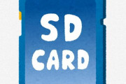 【ひぇっ】20年前のSDカードｗｗｗｗｗｗｗｗｗｗｗ