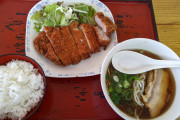 【画像】トンカツラーメンライス(690円)шшшшшшшшшшшш