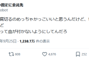 【画像】X民「手のひらの上で豆腐を切ると毎回豆腐に血が付く。なんで？」→結果